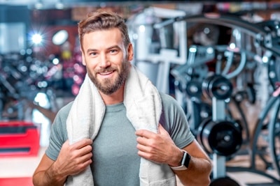 Man in the gym